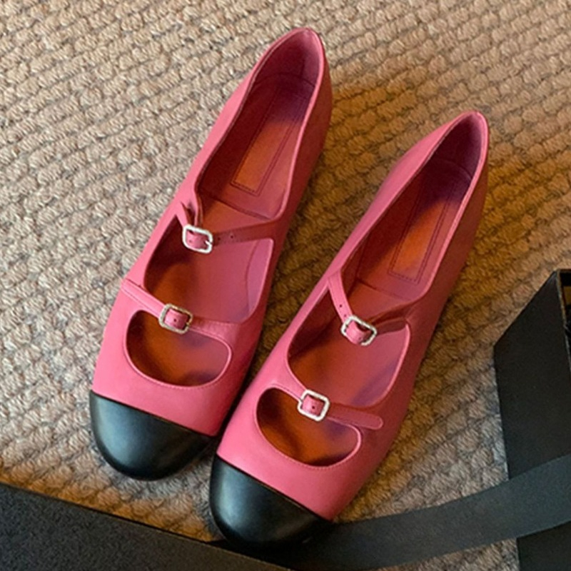 Women'S Fashion Brands - Elegante Mary Jane Schoenen Vrouwen Gesp