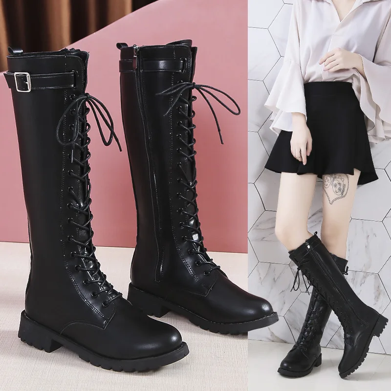 Women'S Fashion Winter 2025 - Winter Nieuwe Ronde Kop Dikke Zolen