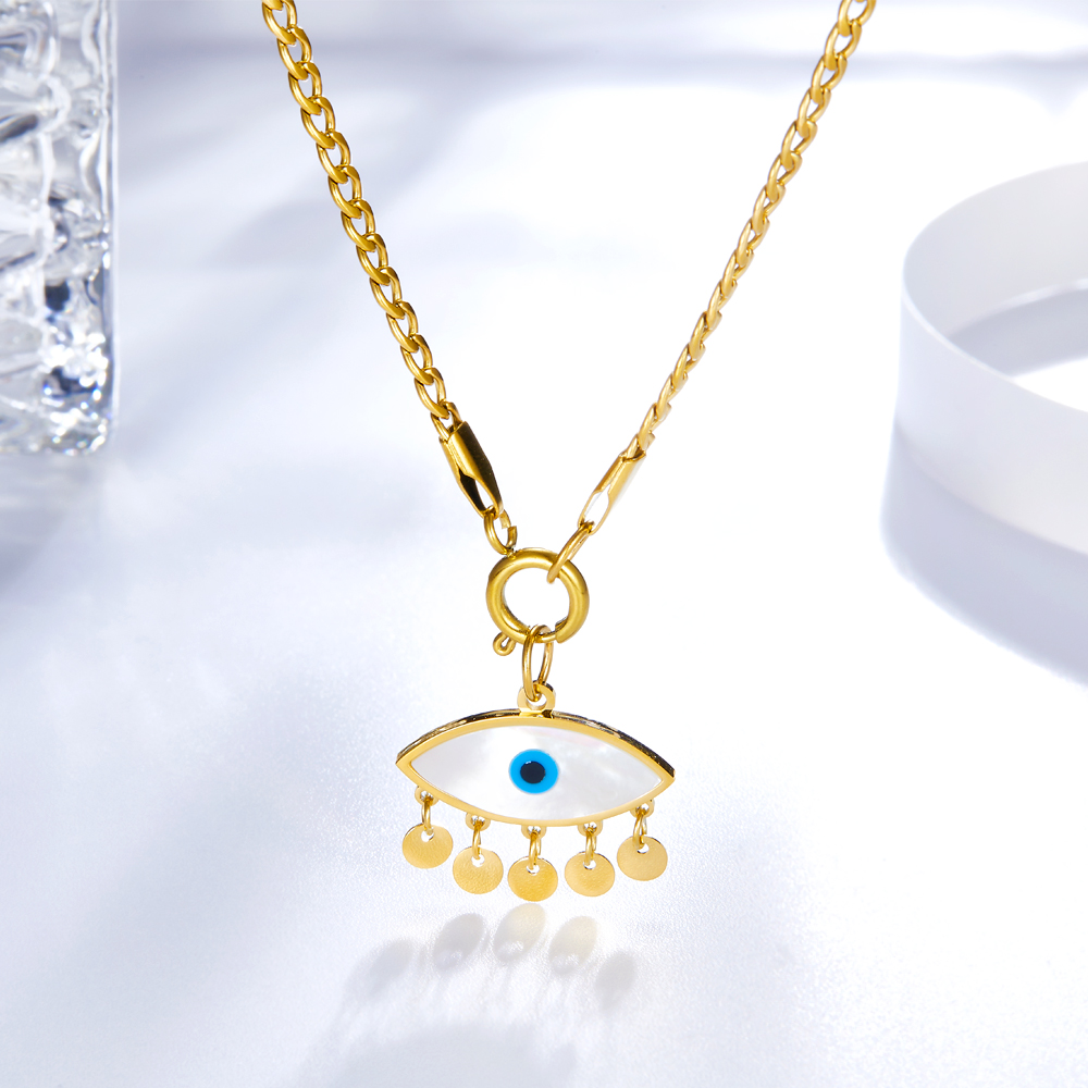 Women'S Fashion Show 2022 - Blauwe Ogen Charms Choker Voor Vrouw