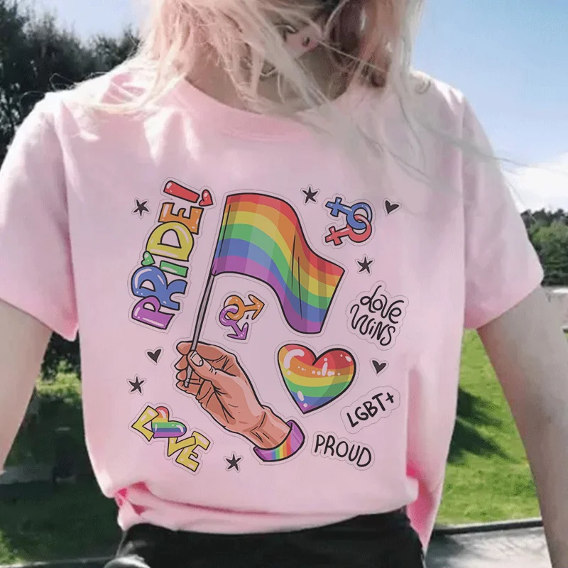 Women'S Fashion Vogue - Lgbt Esthetische Dames T-Shirts 2024 Mode