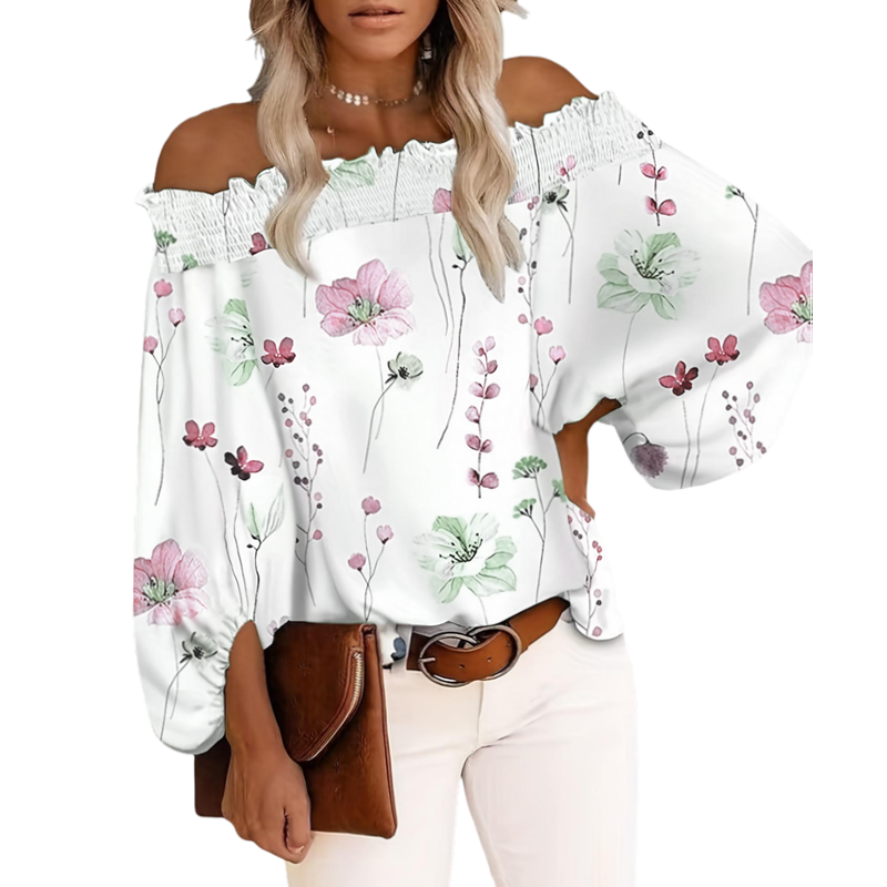 Women'S Fashion Essentials - Plus Size Nieuwe dames casual bloemenprint