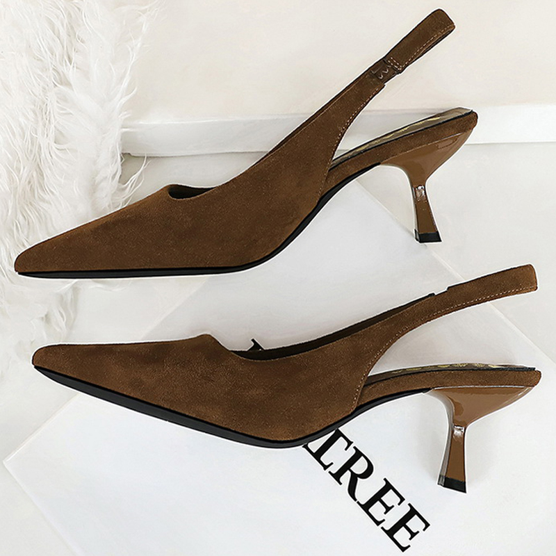 Xxl Women Fashion - BIGTREE Schoenen Kitten Hakken 6 CM