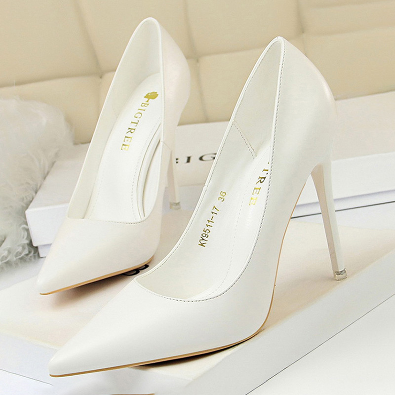 Xxl Women Fashion - BIGTREE Schoenen Vrouwen Pompen Mode Hoge