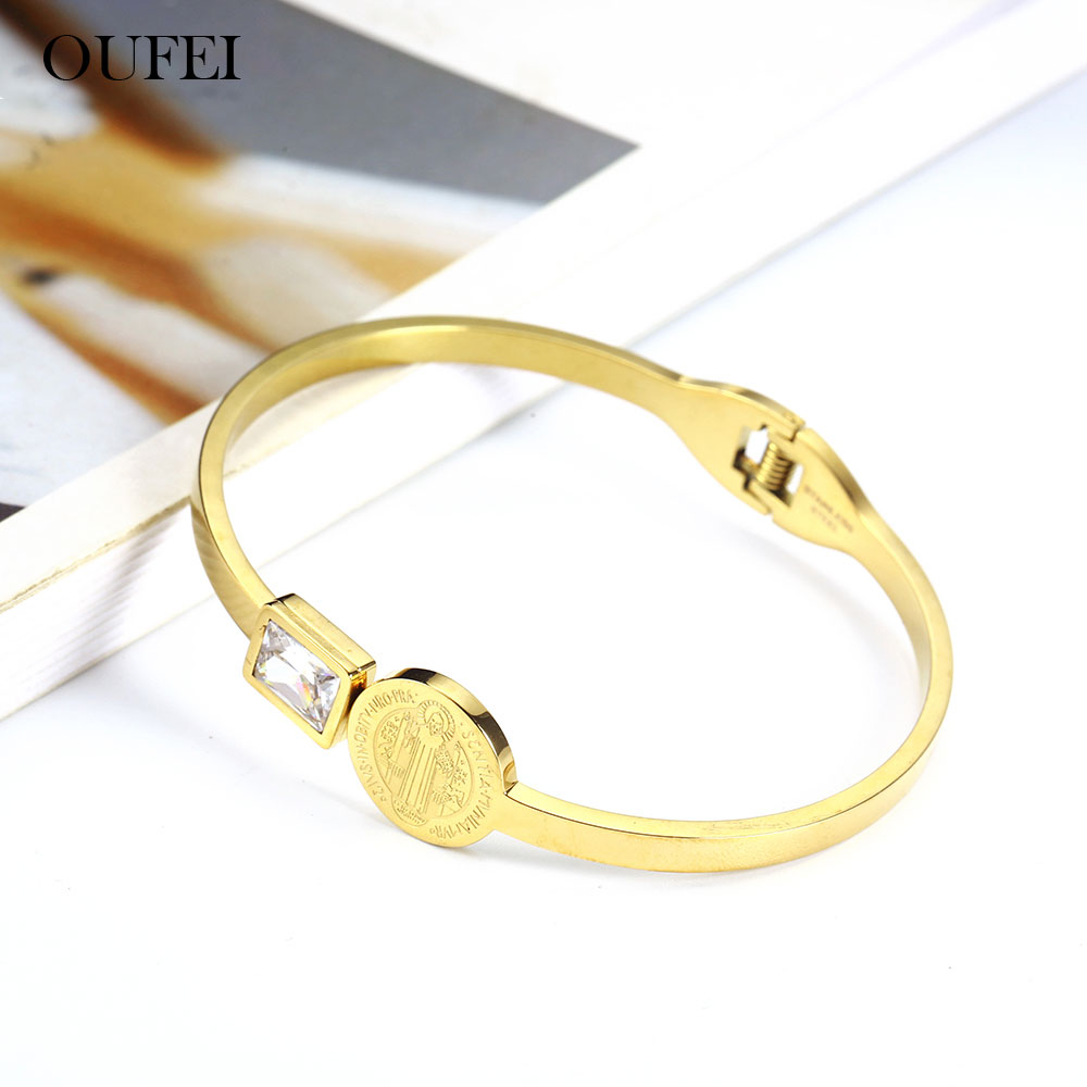 Women'S Fashion Vogue - OUFEI Armbanden Rvs Sieraden Vrouw Vogue