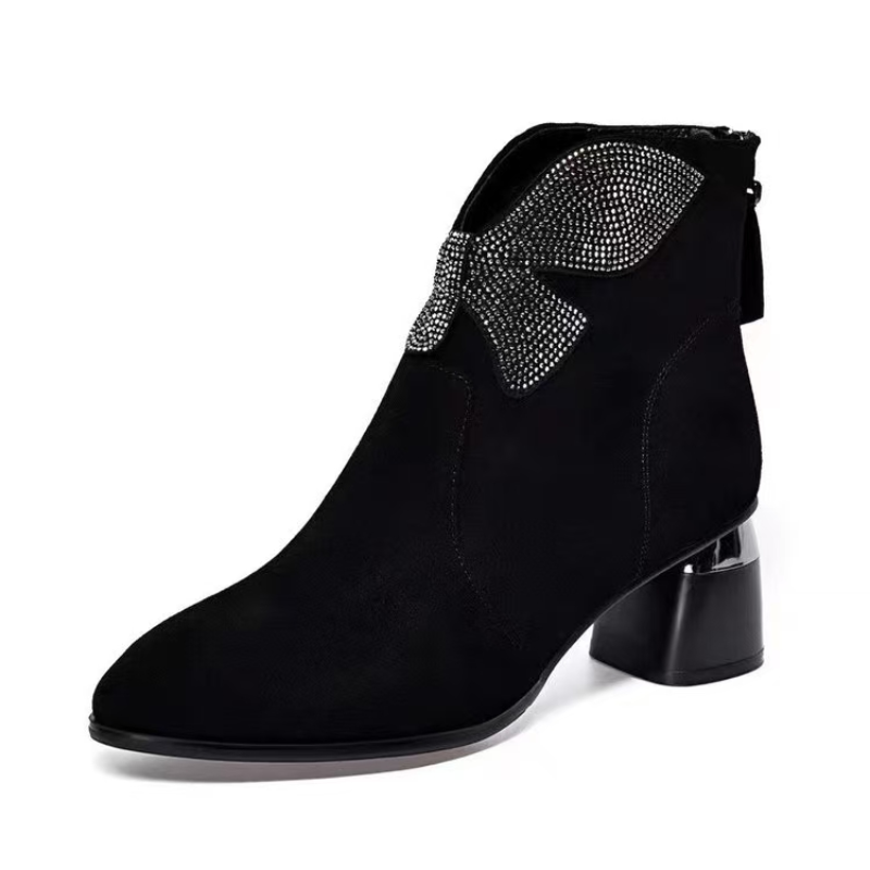 Women Fashion Youtube - 2026 Herfst/Winter Nieuwe Dames Korte Laarzen