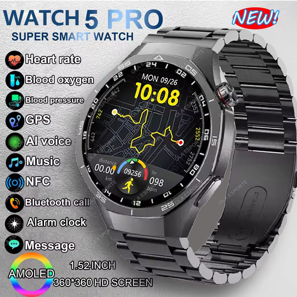 Turkey Women Fashion - Nieuwe Watch 5 Pro Smartwatch 1.53