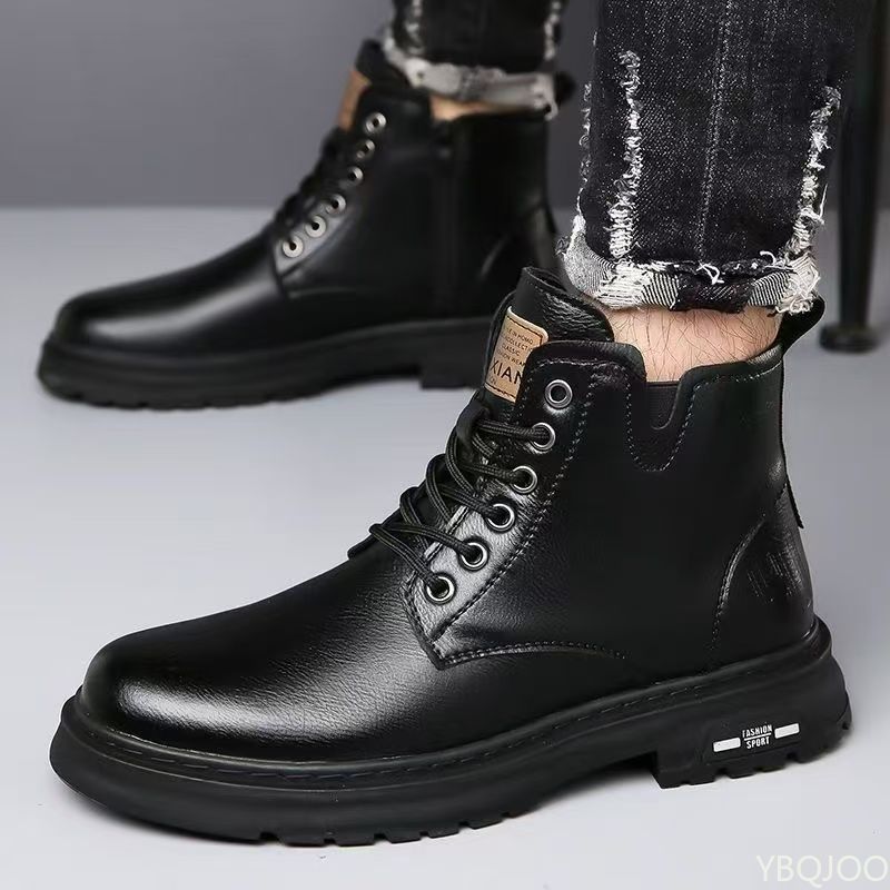Women'S Fashion Winter 2025 - Modieuze, veelzijdige lente-herfst nieuwe hoge herenschoenen,