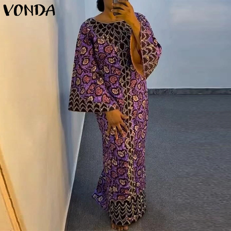 Maxi Dress Boho - Plus Size VONDA Bohemian Jurk 2026