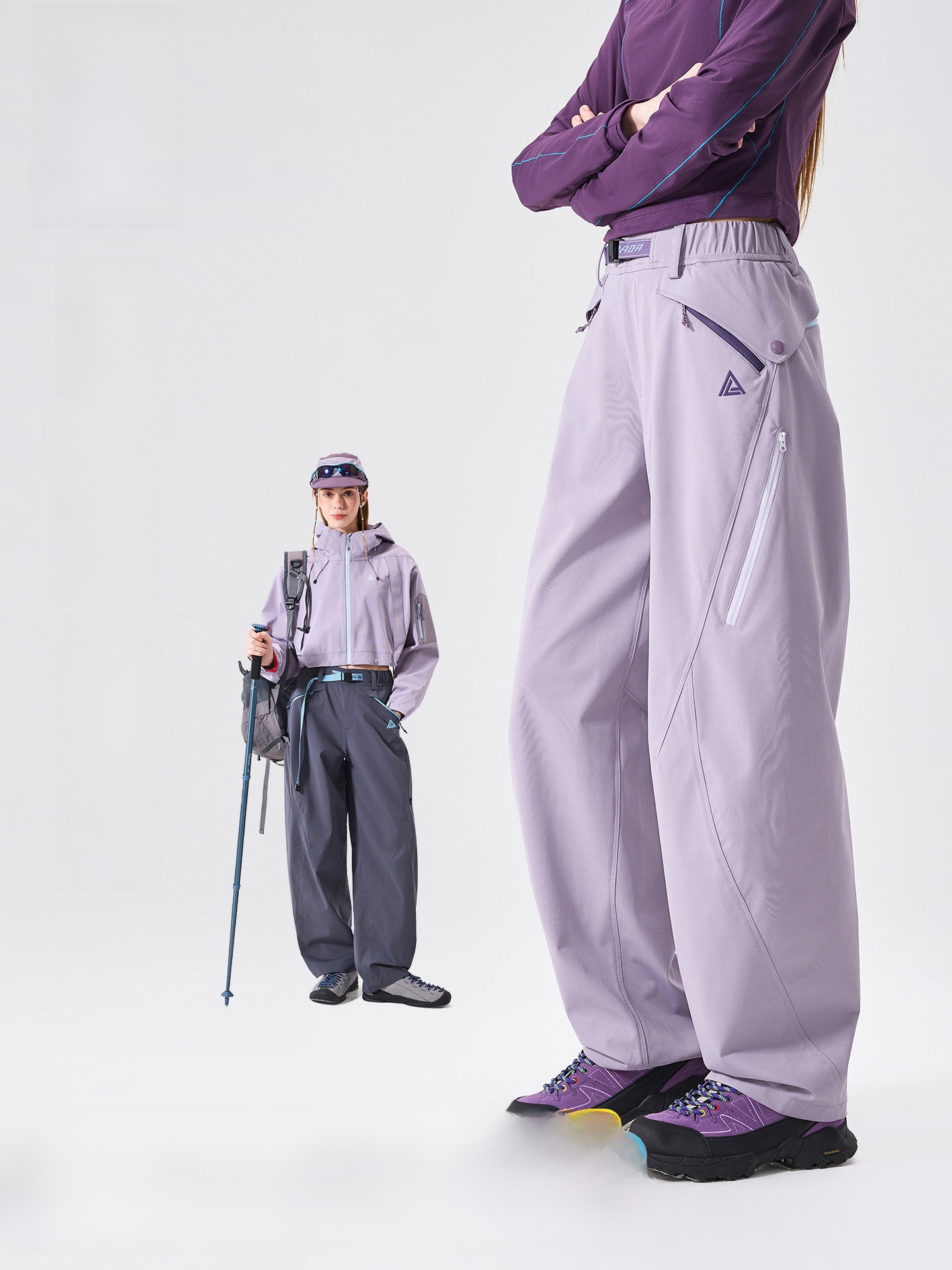 Women'S Fashion Utility Pants - LAZY DAY Lichtgewicht Waterdichte Outdoor Wandelbroek