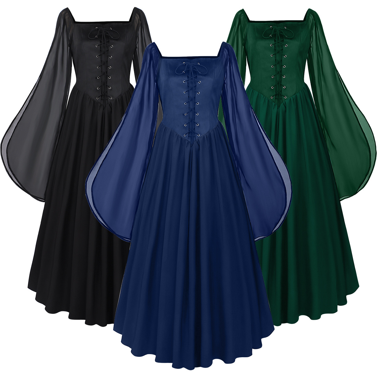 Women'S Fashion Renaissance Period - Middeleeuwse jurk Renaissance-periode Middeleeuwse damesjurk met