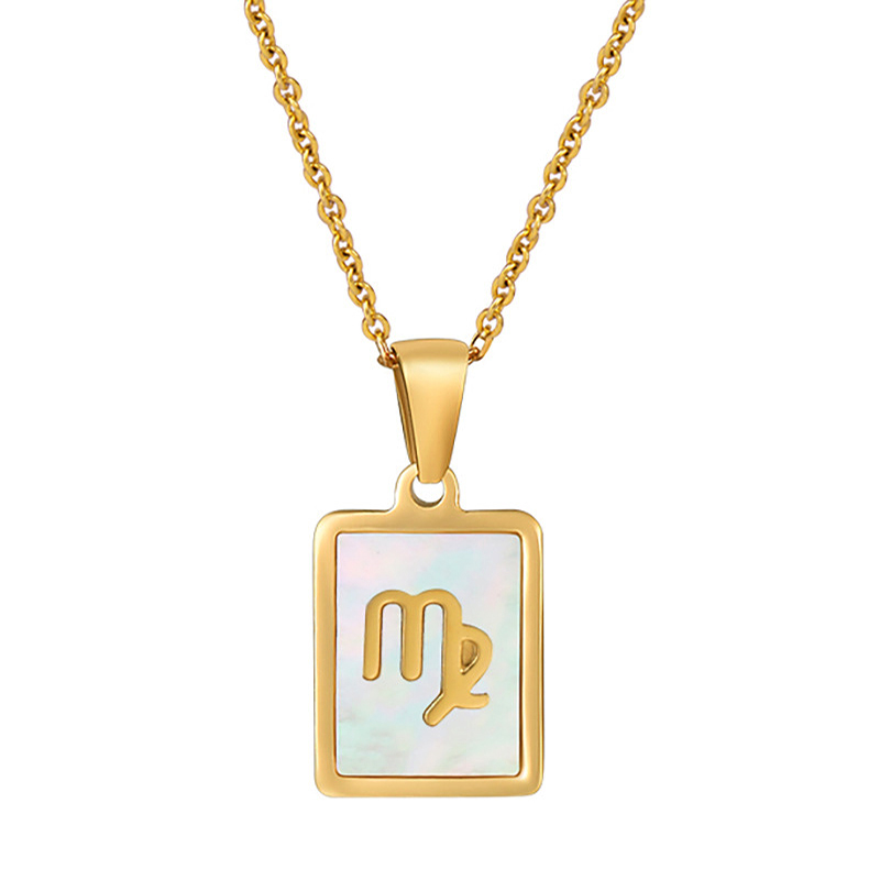 Women'S Fashion Vogue - 18 K Vergulde Sterrenbeeld Ketting Charm
