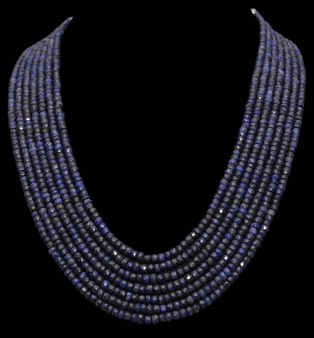 Women Fashion Jaipur - Gehna Jaipur 7-laags Afrikaanse saffier edelsteen