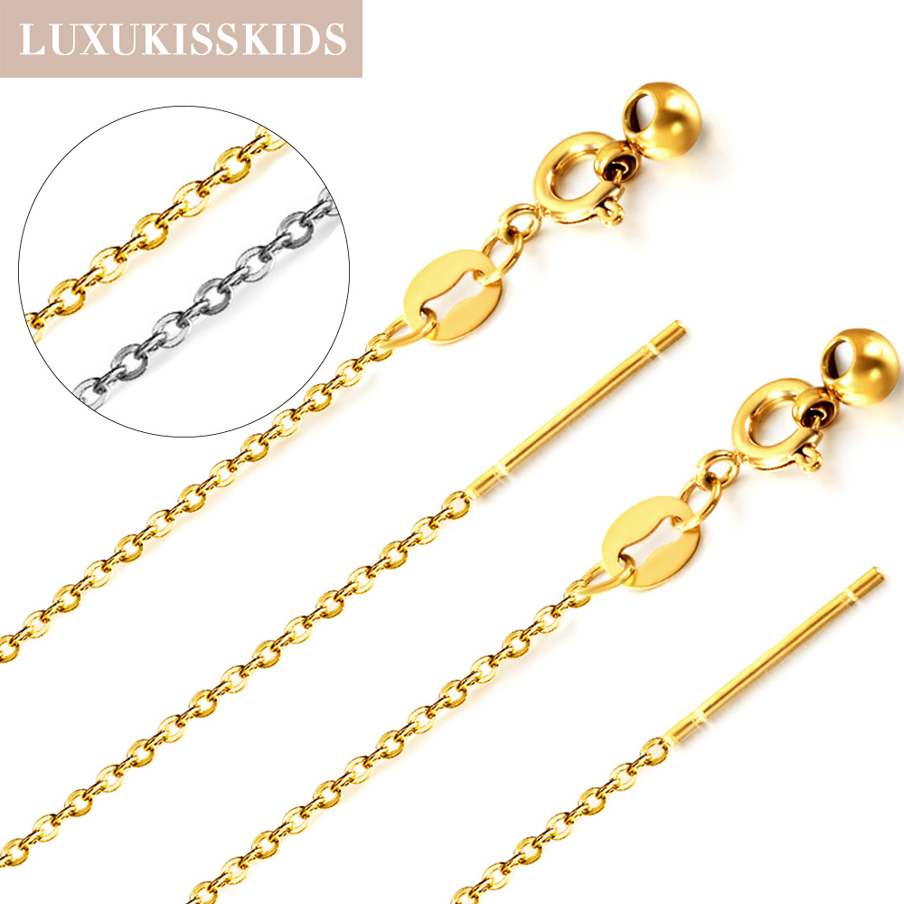 Women'S Fashion Show 2022 - LUXUKISSKIDS 1 mm O-ketting kettingen sieraden