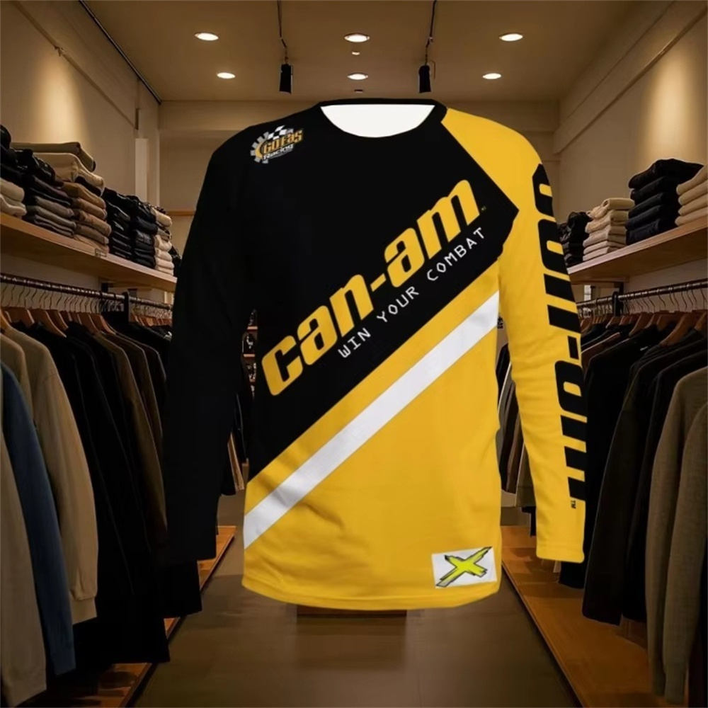 Women Fashion Wear - Motorcycle Racing T-shirt met lange mouwen