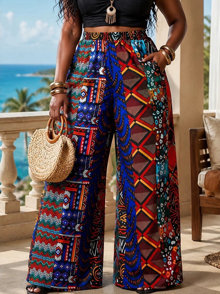 Xxl Women Fashion - L-5XL Plus Size Broeken Dames Hoge