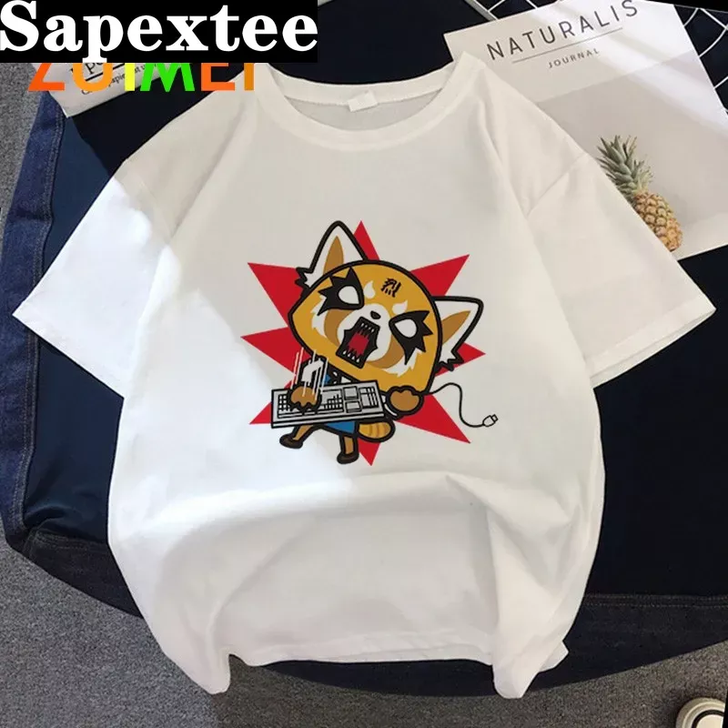 Women'S Fashion Vogue - Vrouwen Anime Japanse Aggregtsuko Harajuk Print