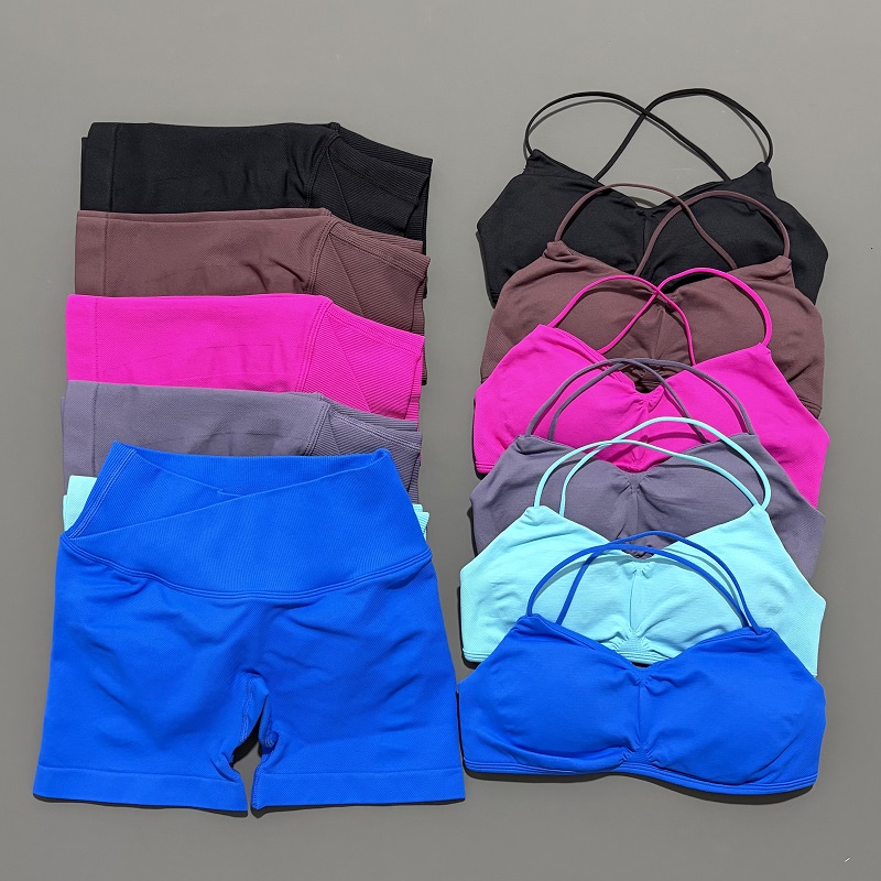 Bra Top Seamless - 2-delige Vision Gym Set Dames Yoga