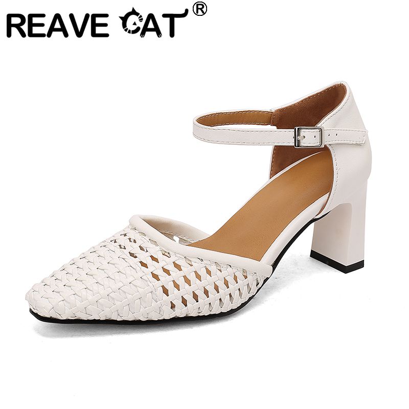 Women'S Fashion Winter 2025 - REAVECAT 2025 Mode Vrouwen Sandalen Ronde