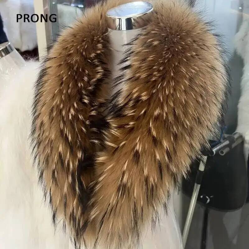 Natuurlijke Wasbeer Bontkraag  - Women'S Fashion Essentials recensie en prijs