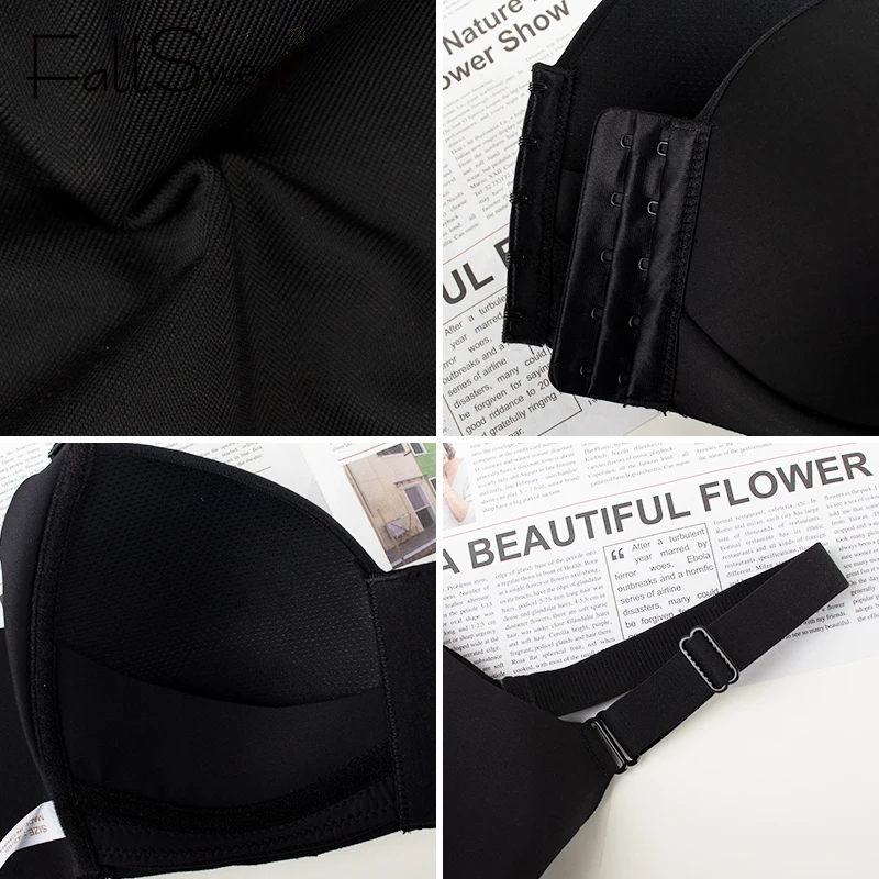 FallSweet Plus Size BH met dra - Bra Top Seamless recensie en prijs