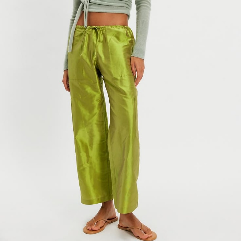 Dames Y2K Metallic Glanzende C - Women'S Fashion Utility Pants recensie en prijs