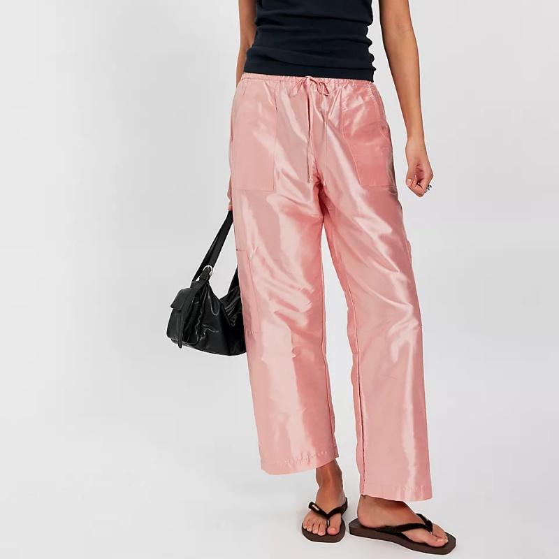 Dames Y2K Metallic Glanzende C - Women'S Fashion Utility Pants recensie en prijs