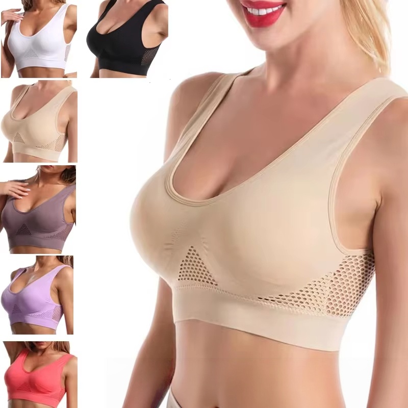 Plus Size 1 stuk Dames Sportbe - Bra Top Seamless recensie en prijs