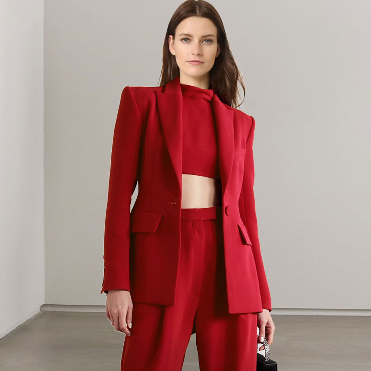 Allingentle rode revers dames  - Women'S Fashion Blazer recensie en prijs