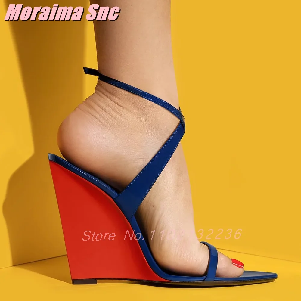 Gemengde kleuren wiggen sandal - Women'S Fashion For Summer 2025 recensie en prijs