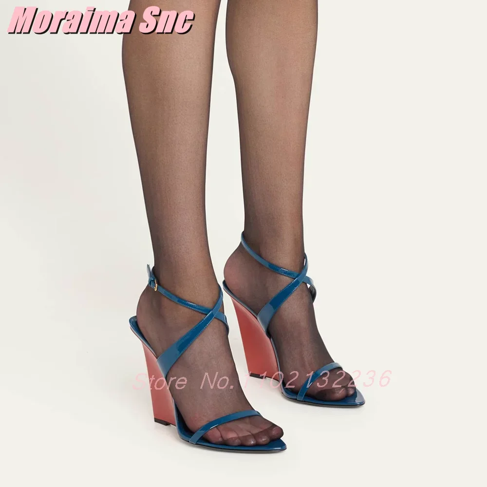 Gemengde kleuren wiggen sandal - Women'S Fashion For Summer 2025 recensie en prijs