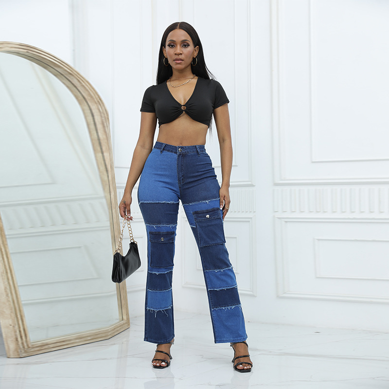 Utility-stijl jeans met meerde - Women'S Fashion Utility Pants recensie en prijs