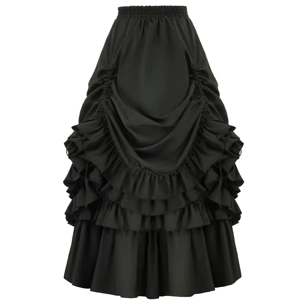 Retro gotische stijl korte rok - Women'S Fashion Renaissance Period recensie en prijs