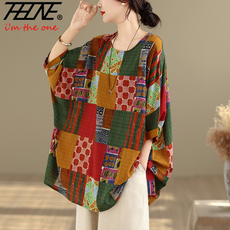 THHONE Dames Shirts Print Loss - Women'S Fashion Essentials recensie en prijs
