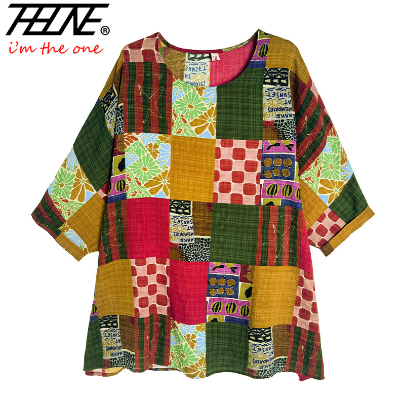 THHONE Dames Shirts Print Loss - Women'S Fashion Essentials recensie en prijs