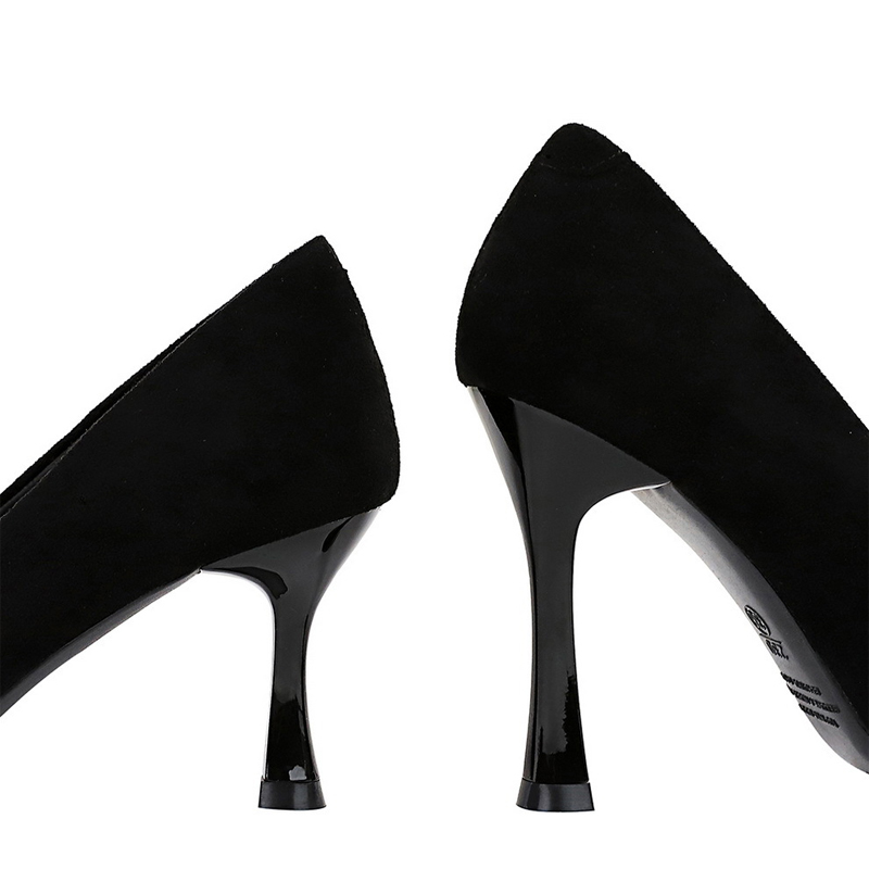BIGTREE Schoenen Suède Zwarte  - Xxl Women Fashion recensie en prijs