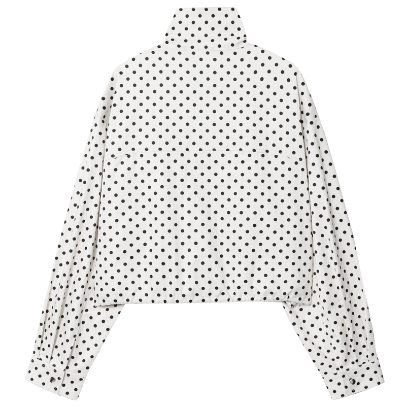 HXAO Bomberjack met stippen Da - Sherpa Coat Women recensie en prijs
