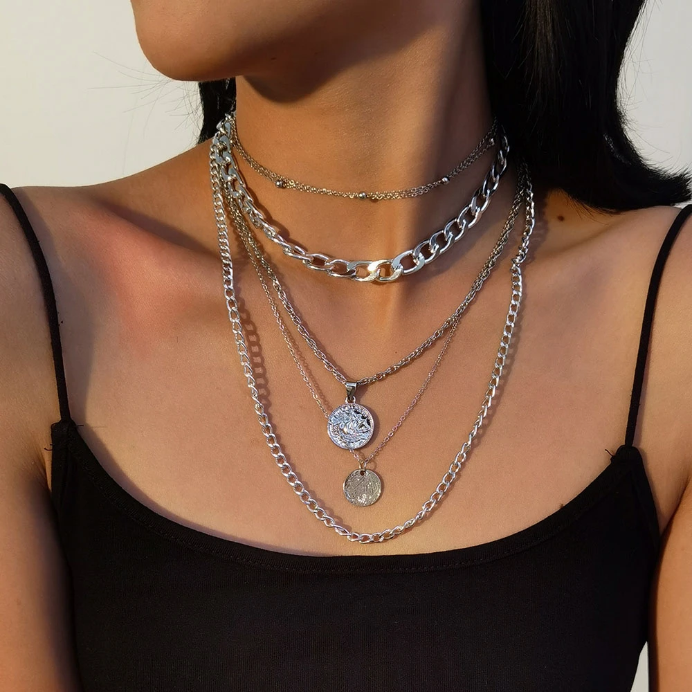 2022 Kraag Punk Dikke Ketting  - Women'S Fashion Show 2022 recensie en prijs