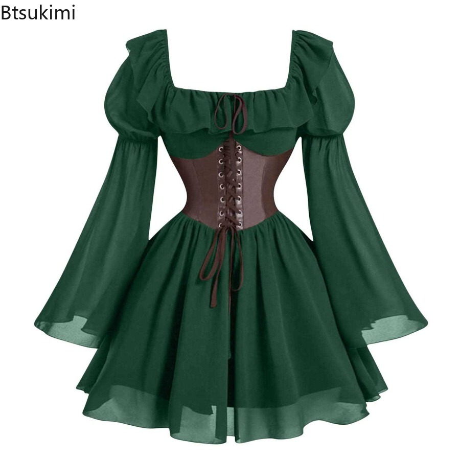 Middeleeuwse jurk uit de renai - Women'S Fashion Renaissance Period recensie en prijs