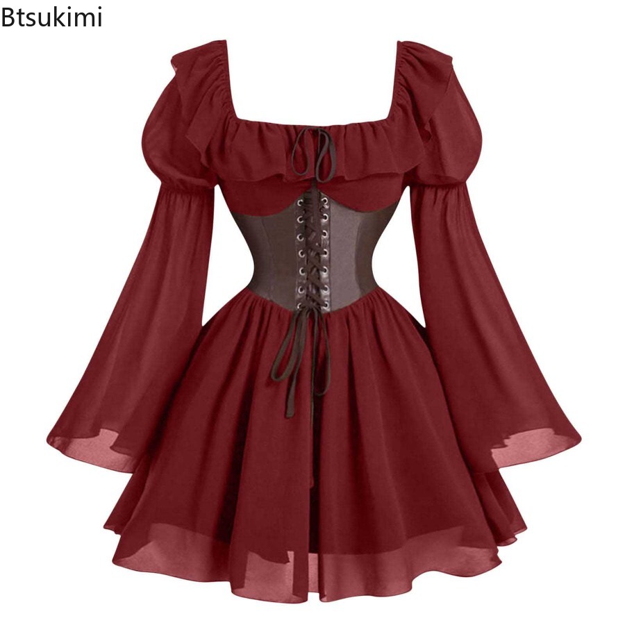 Middeleeuwse jurk uit de renai - Women'S Fashion Renaissance Period recensie en prijs