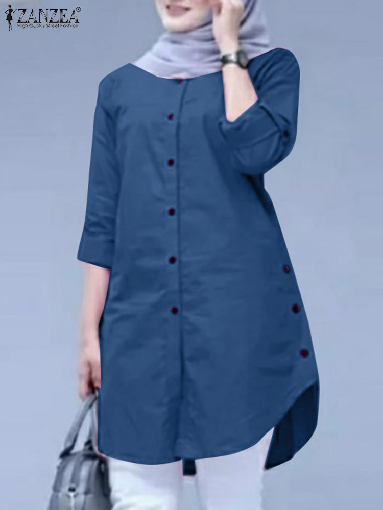 2026 ZANZEA Lente Shirt Mode D - Turkey Women Fashion recensie en prijs