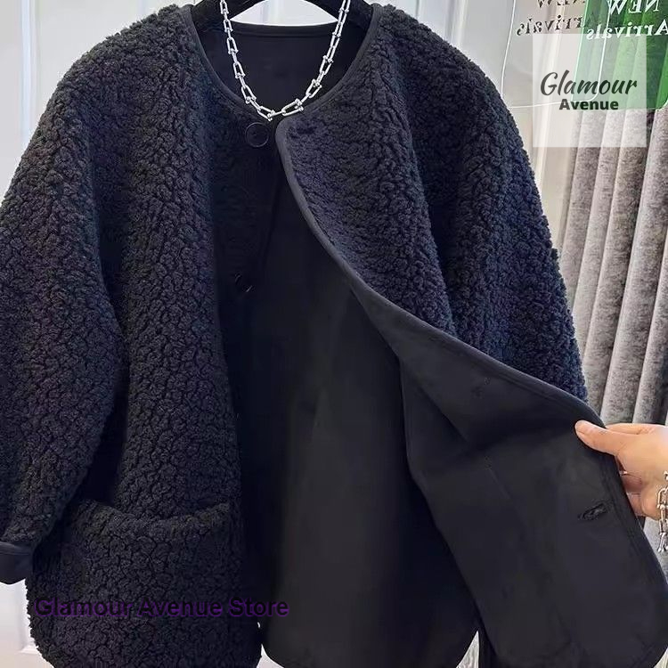 Koreaanse stijl lamswollen jas - Sherpa Coat Women recensie en prijs