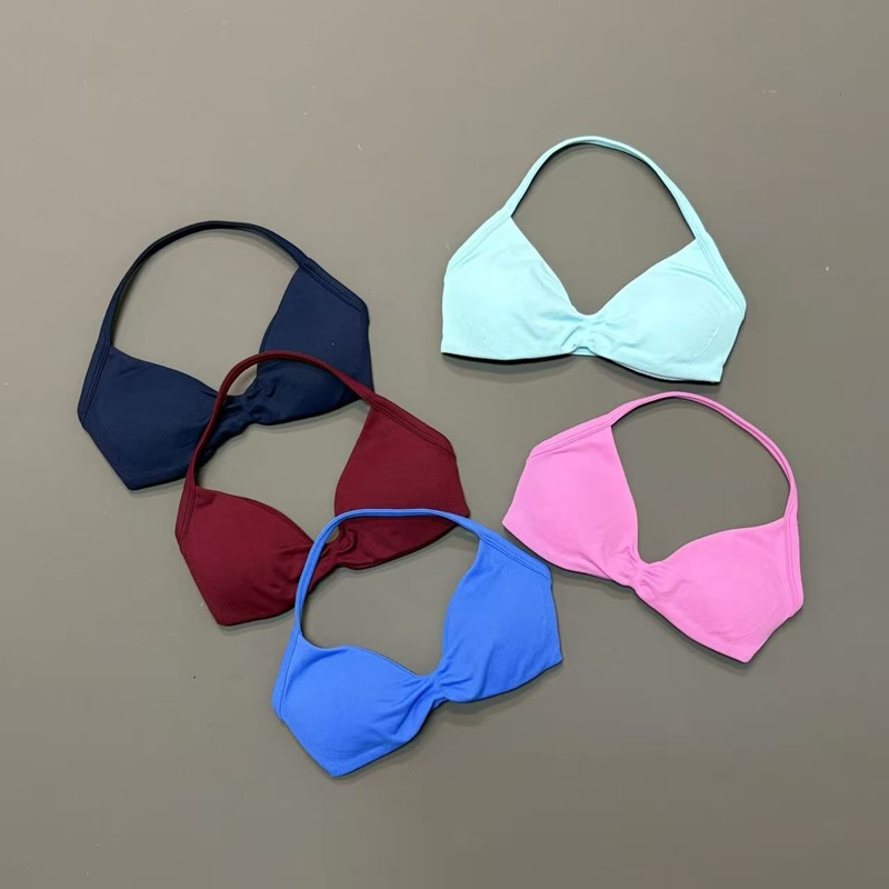 Dames Halter Sportbeha V-hals  - Bra Top Seamless recensie en prijs