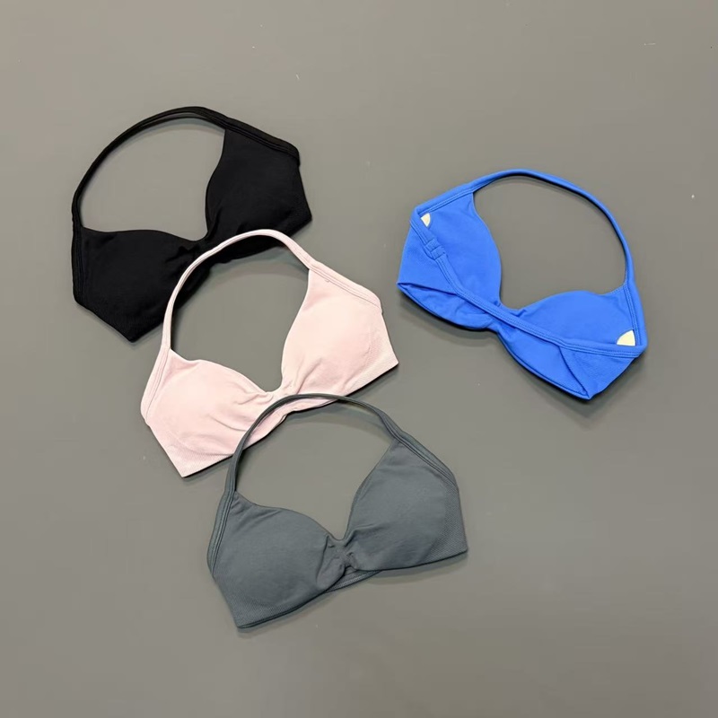 Dames Halter Sportbeha V-hals  - Bra Top Seamless recensie en prijs
