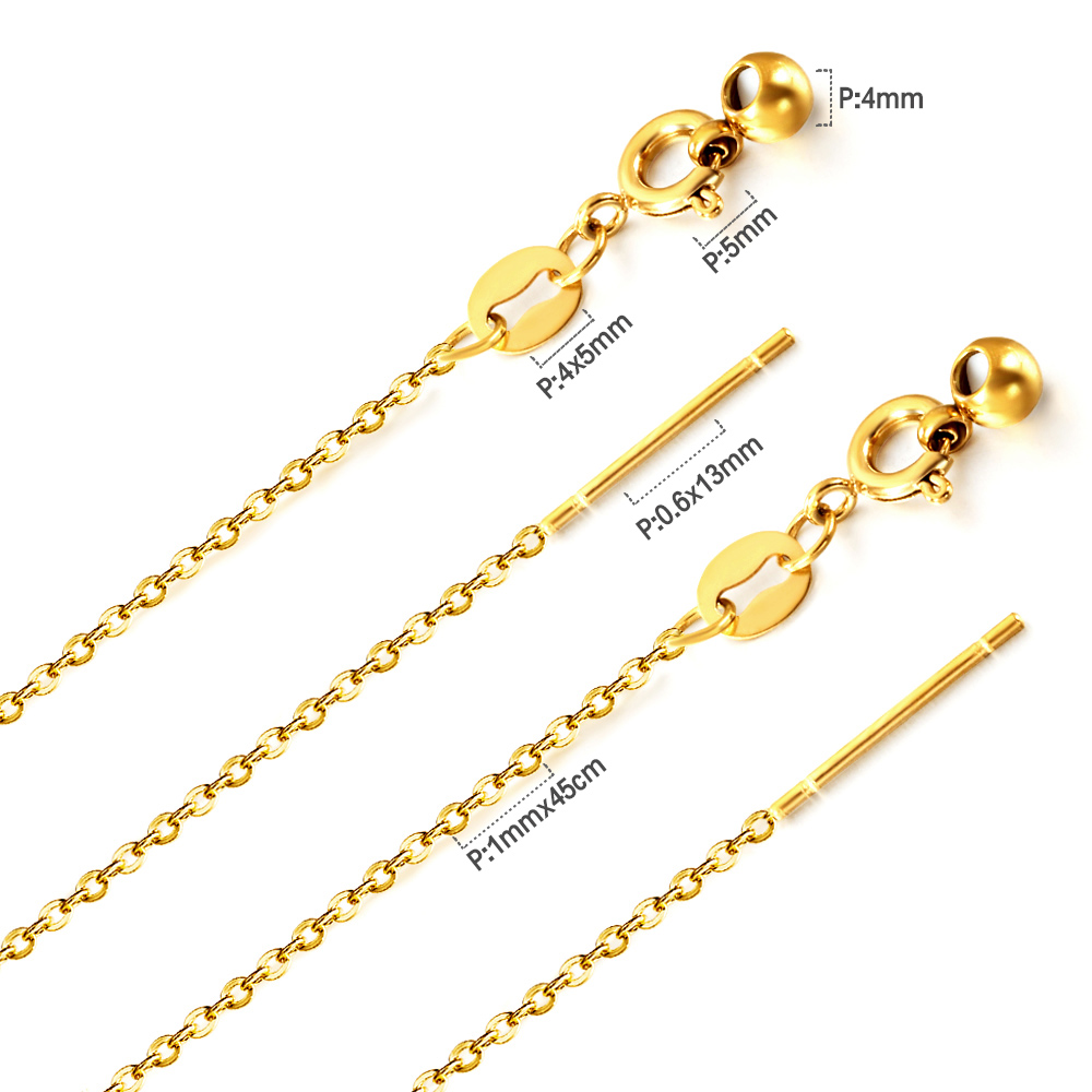LUXUKISSKIDS 1 mm O-ketting ke - Women'S Fashion Show 2022 recensie en prijs