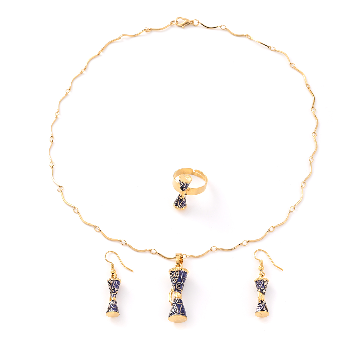 Stijlvolle blauwe trommel hang - Women Fashion Png recensie en prijs
