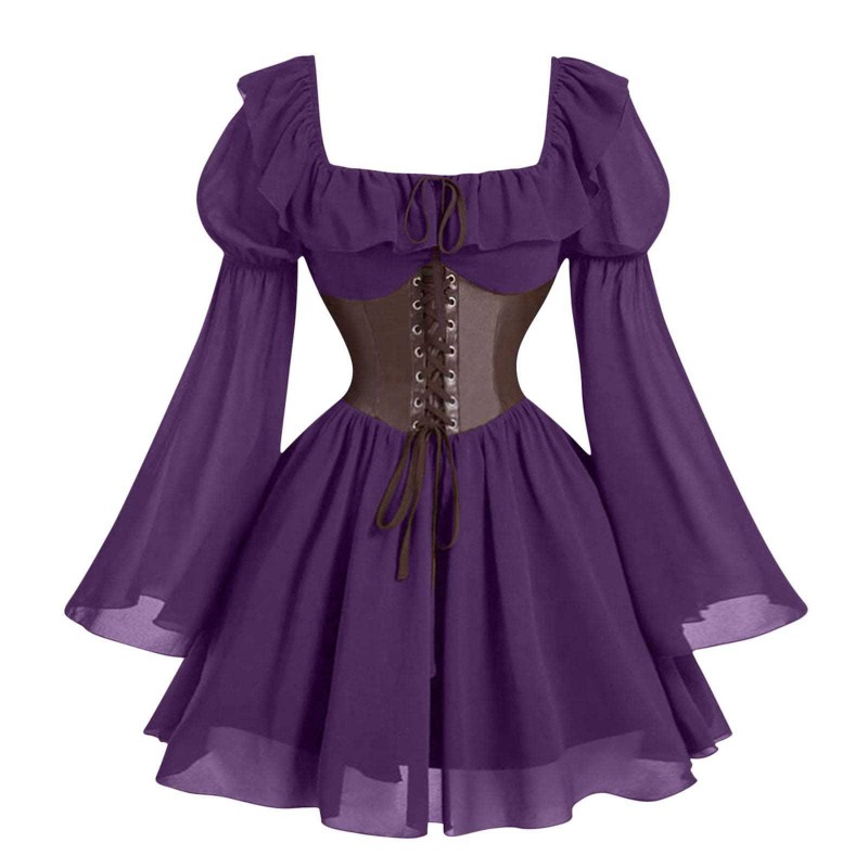 Middeleeuwse jurk Renaissance- - Women'S Fashion Renaissance Period recensie en prijs