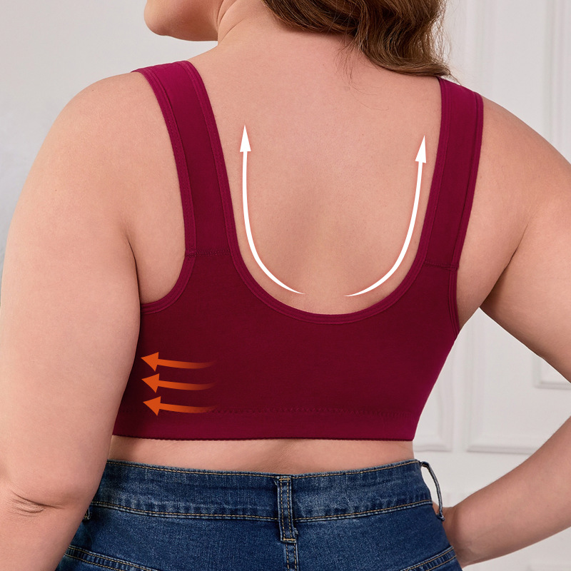 XL-7XL Plus Size BH met gesp a - Bra Top Seamless recensie en prijs